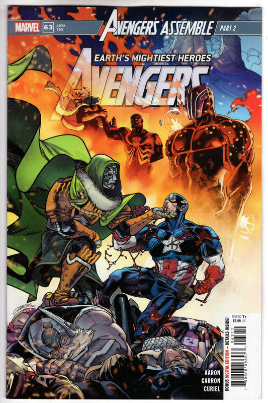 MARVEL PRH COMIC BOOK AVENGERS #63