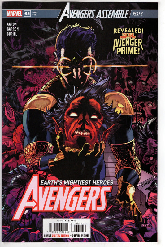 MARVEL PRH COMIC BOOK AVENGERS #65