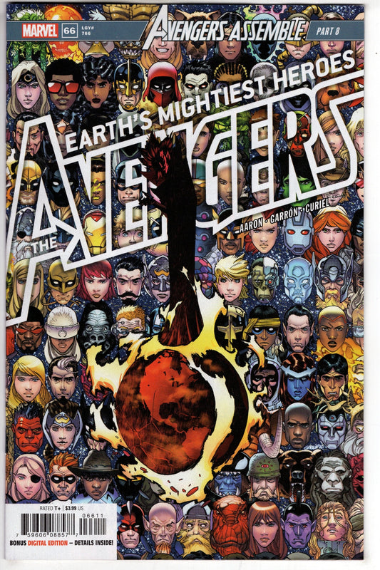 MARVEL PRH COMIC BOOK AVENGERS #66