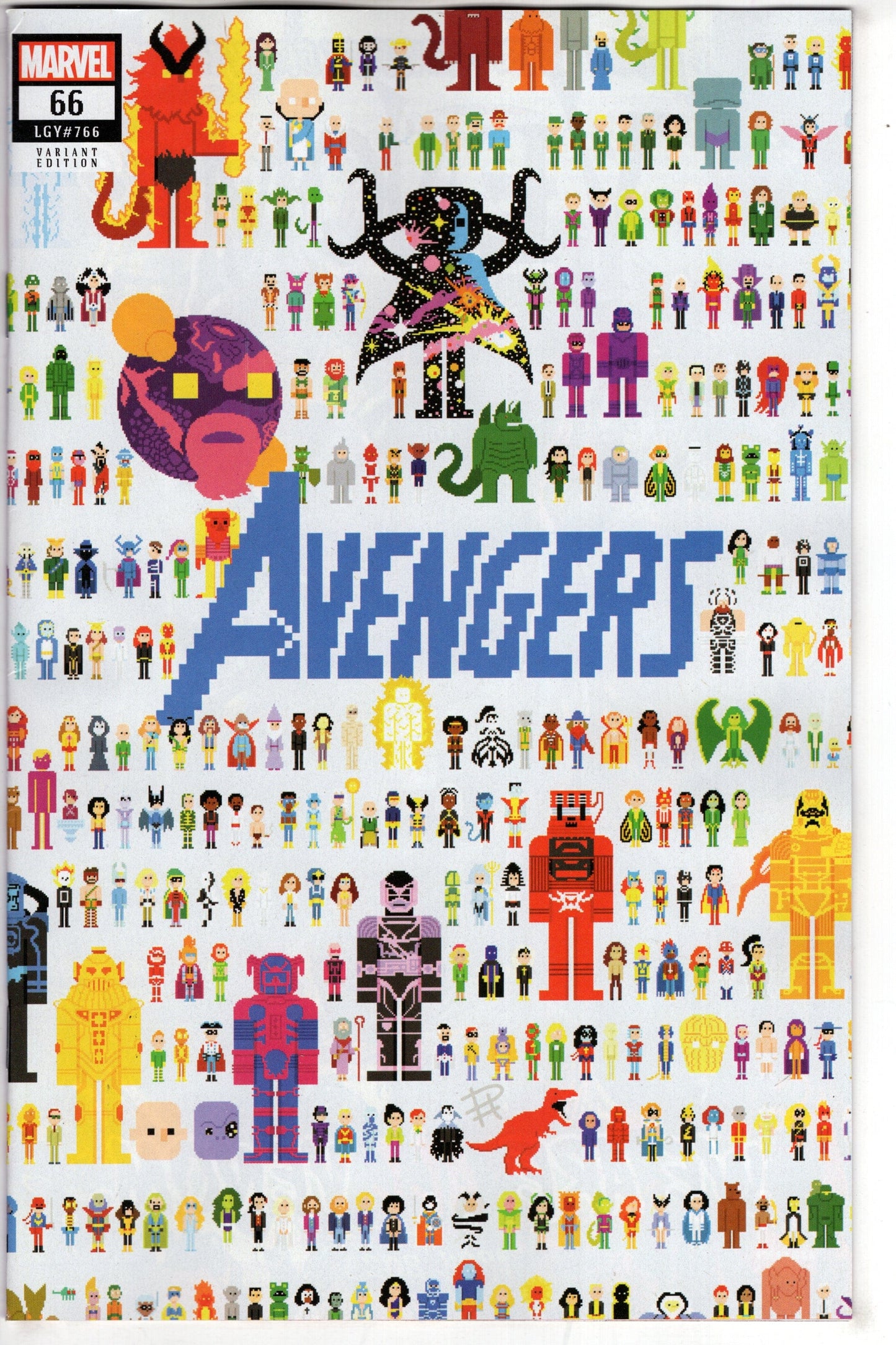 MARVEL PRH COMIC BOOK AVENGERS #66 HAINSWORTH CONNECTING WRPAD VAR