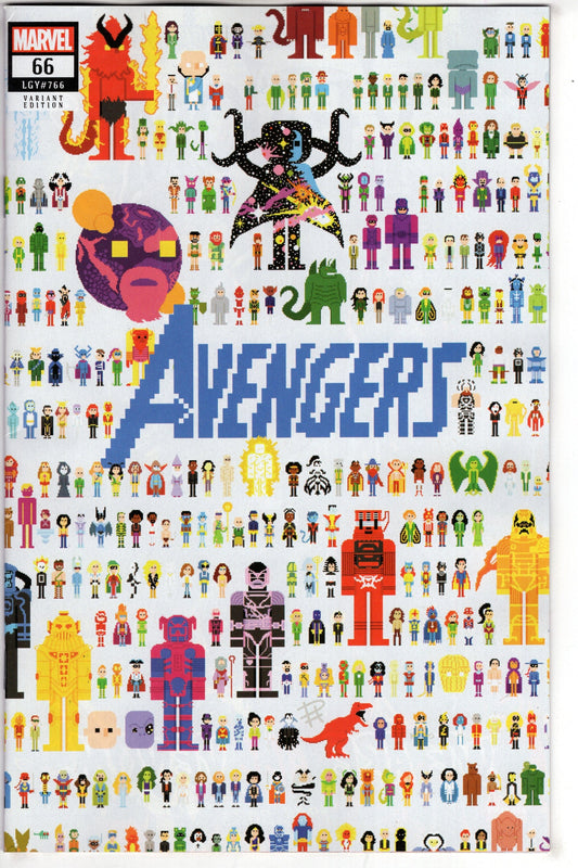 MARVEL PRH COMIC BOOK AVENGERS #66 HAINSWORTH CONNECTING WRPAD VAR