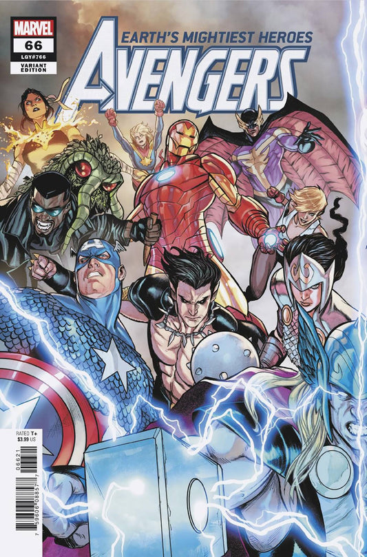 MARVEL PRH COMIC BOOK AVENGERS #66 PAST FUTURE AVENGERS ASSEMBLE CONNECT VAR