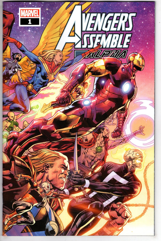 MARVEL PRH COMIC BOOK AVENGERS ASSEMBLE ALPHA #1 HITCH WRPAD CVR
