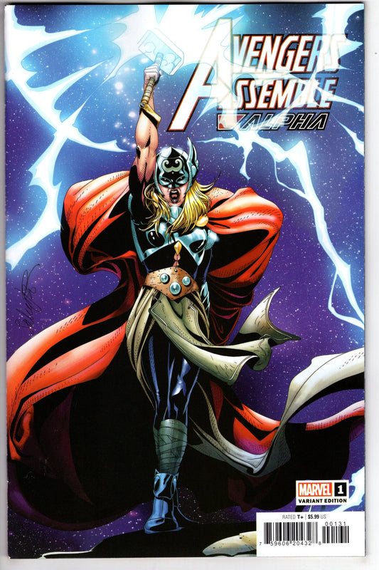 MARVEL PRH COMIC BOOK AVENGERS ASSEMBLE ALPHA #1 LARROCA VARIANT