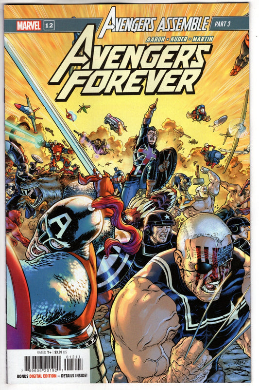 MARVEL PRH COMIC BOOK AVENGERS FOREVER #12