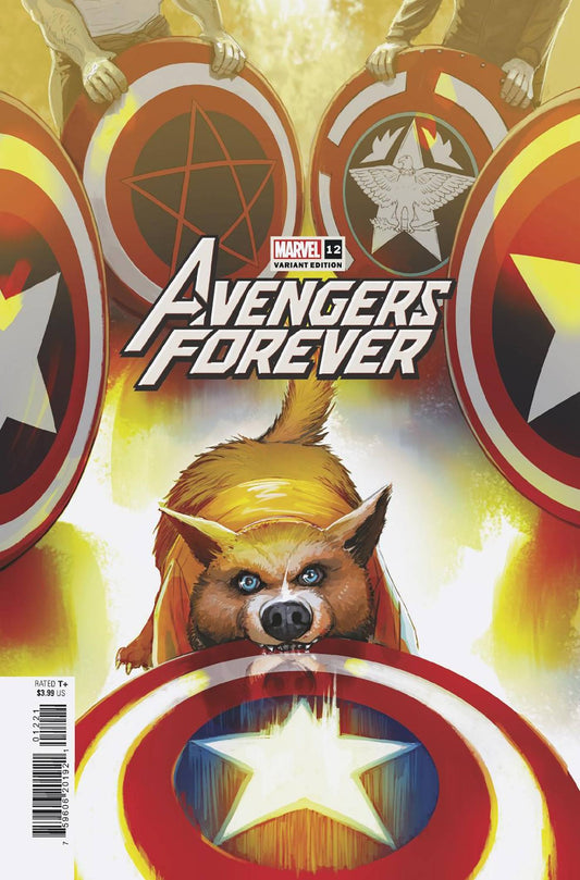 MARVEL PRH COMIC BOOK AVENGERS FOREVER #12 HANS VAR