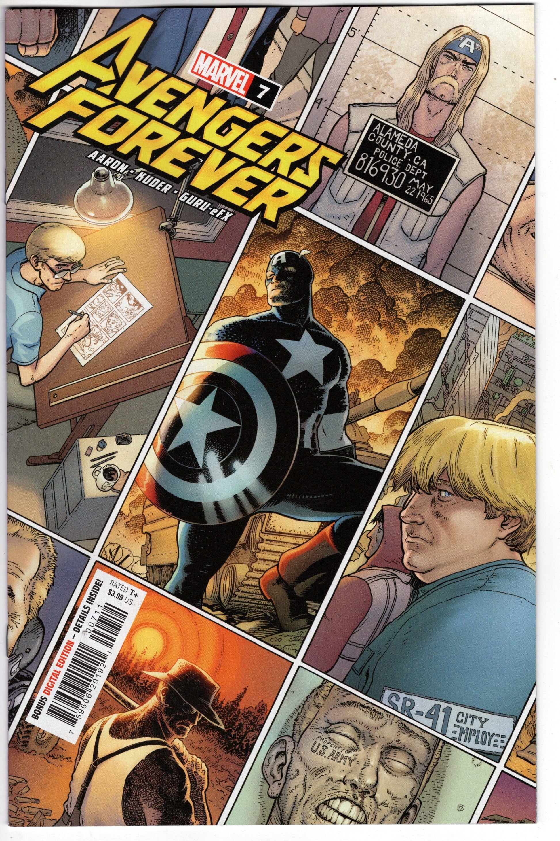 MARVEL PRH COMIC BOOK Avengers Forever #7