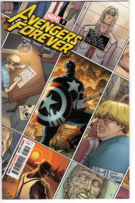 MARVEL PRH COMIC BOOK Avengers Forever #7