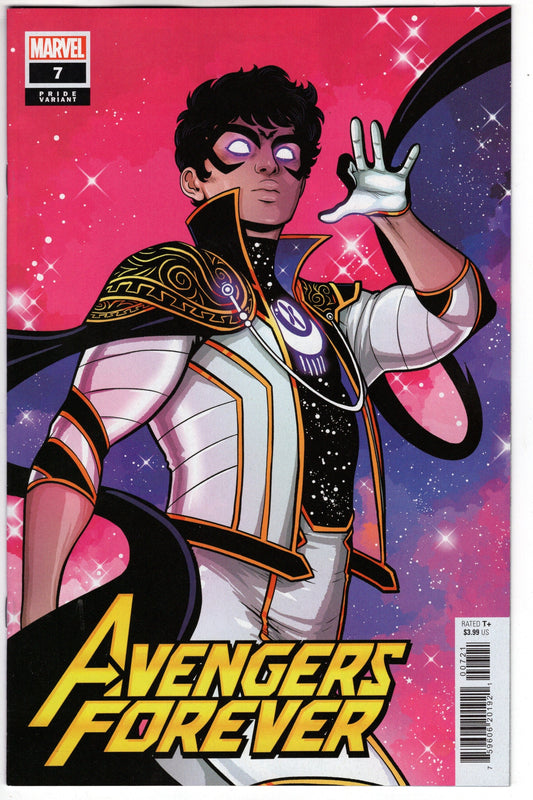 MARVEL PRH COMIC BOOK Avengers Forever #7 Vecchio Pride Variant
