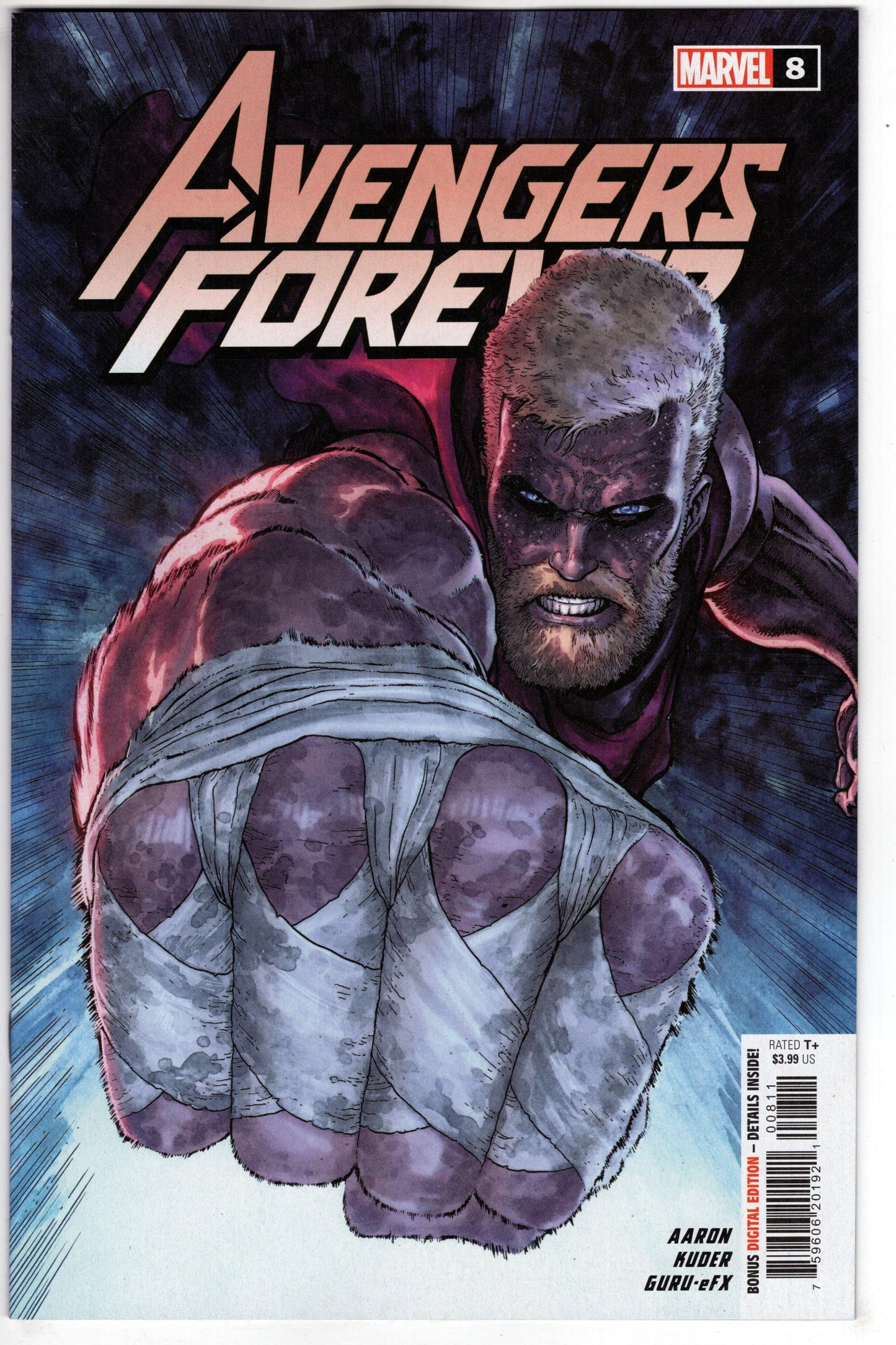 MARVEL PRH COMIC BOOK AVENGERS FOREVER #8