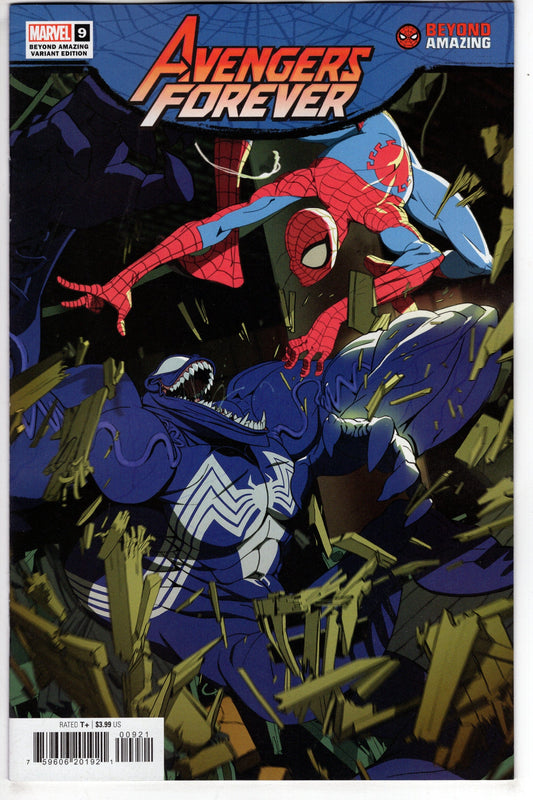 MARVEL PRH COMIC BOOK AVENGERS FOREVER #9 CONLEY BEYOND AMAZING SPIDER-MAN VARIANT