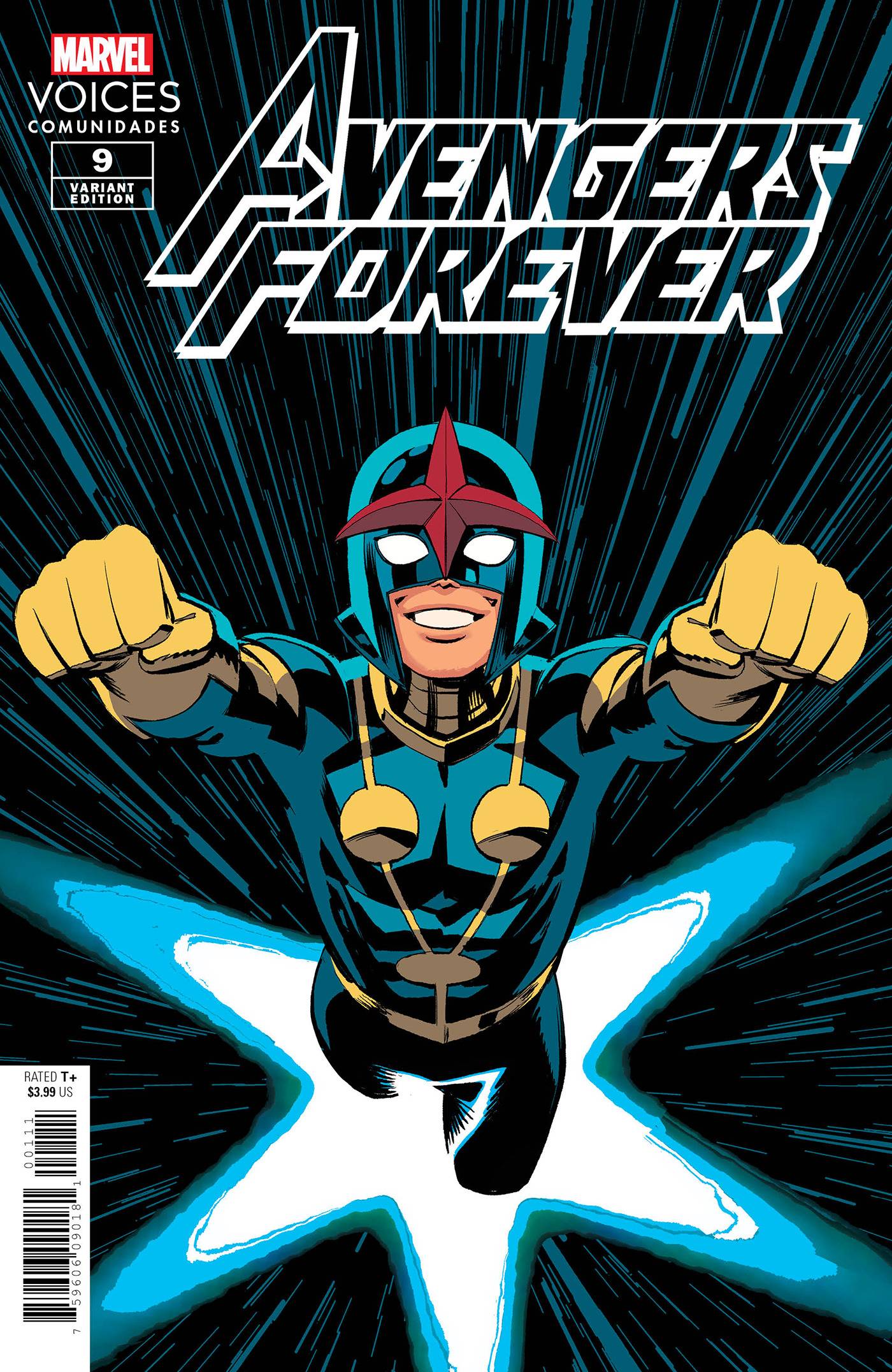 MARVEL PRH COMIC BOOK AVENGERS FOREVER #9 ROMERO COMMUNITY VARIANT