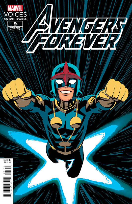 MARVEL PRH COMIC BOOK AVENGERS FOREVER #9 ROMERO COMMUNITY VARIANT