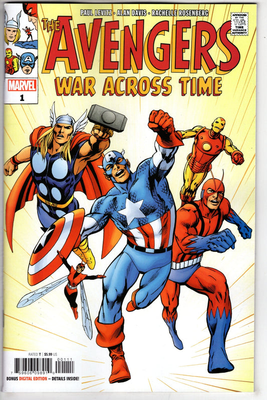 MARVEL PRH COMIC BOOK AVENGERS WAR ACROSS TIME #1
