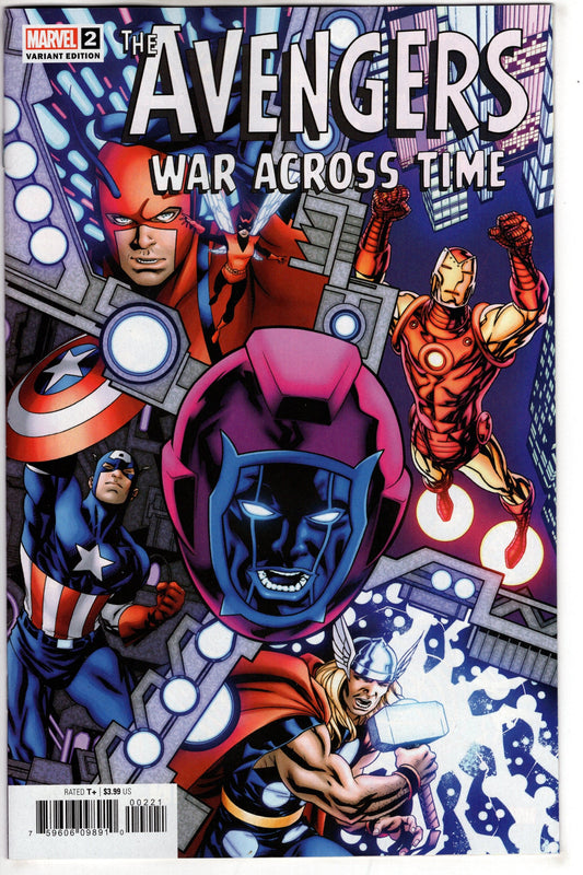 MARVEL PRH COMIC BOOK AVENGERS WAR ACROSS TIME #2 MCKONE Variant