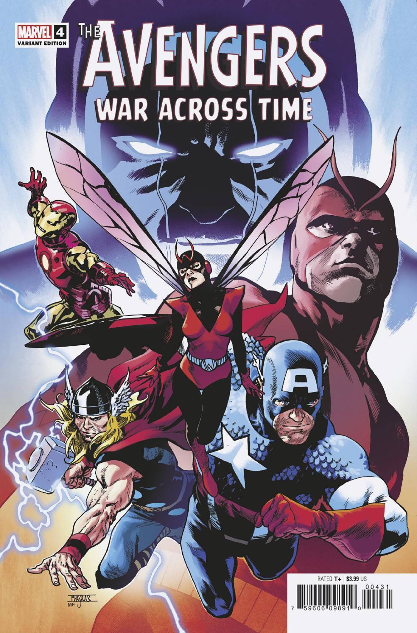 MARVEL PRH COMIC BOOK AVENGERS WAR ACROSS TIME #4 ASRAR VAR