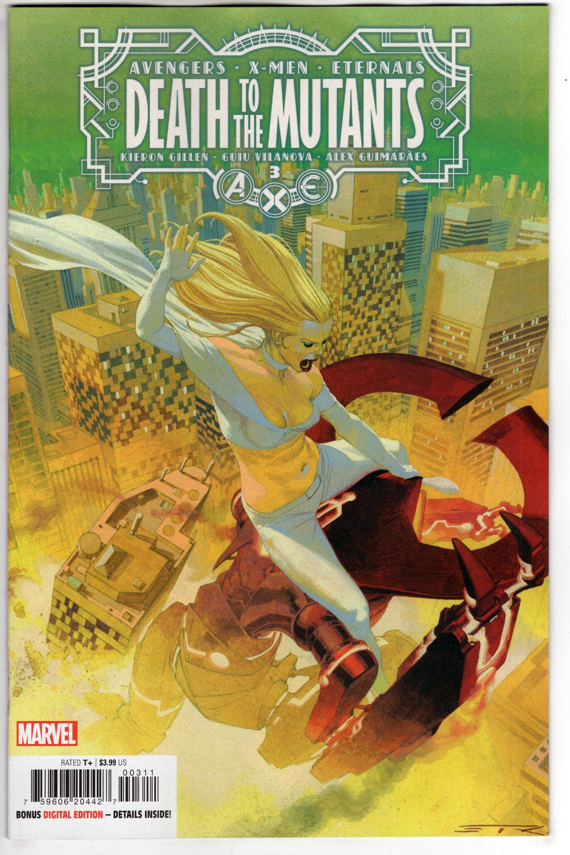 MARVEL PRH COMIC BOOK AXE DEATH TO MUTANTS #3 (OF 3)