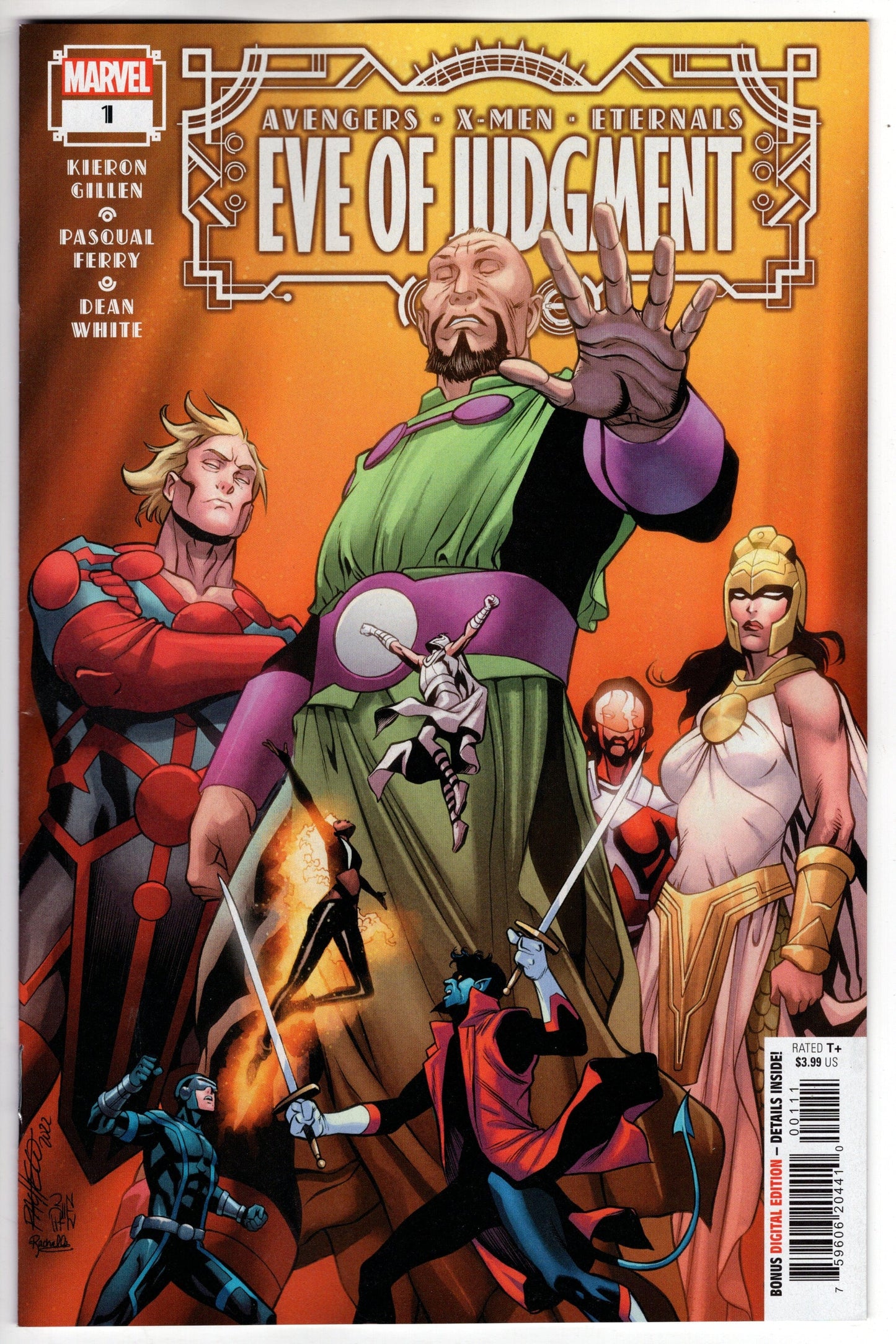 MARVEL PRH COMIC BOOK AXE EVE JUDGMENT #1