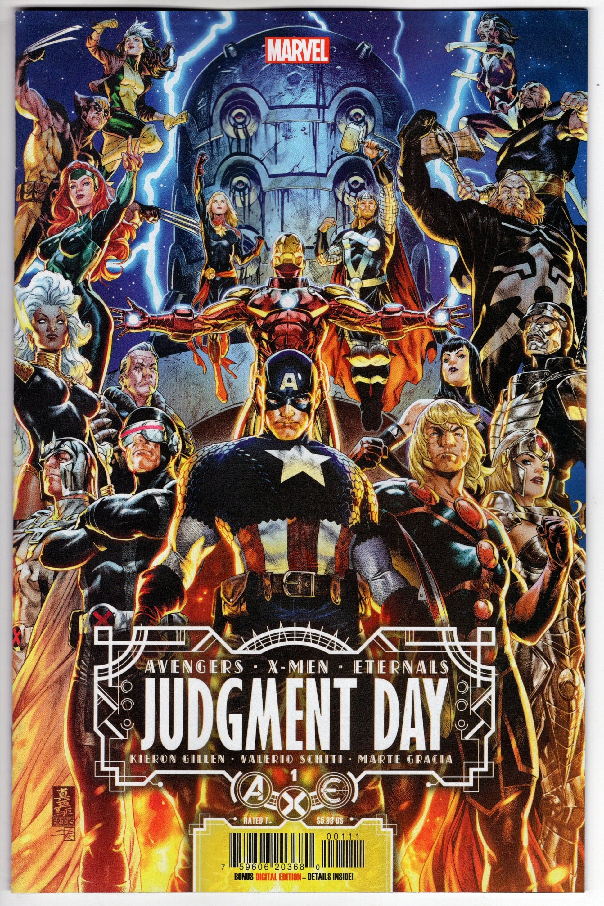 MARVEL PRH COMIC BOOK AXE JUDGMENT DAY #1 (OF 6)