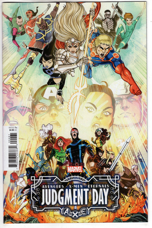 MARVEL PRH COMIC BOOK AXE JUDGMENT DAY #4 (OF 6) VECCHIO VARIANT (RES)