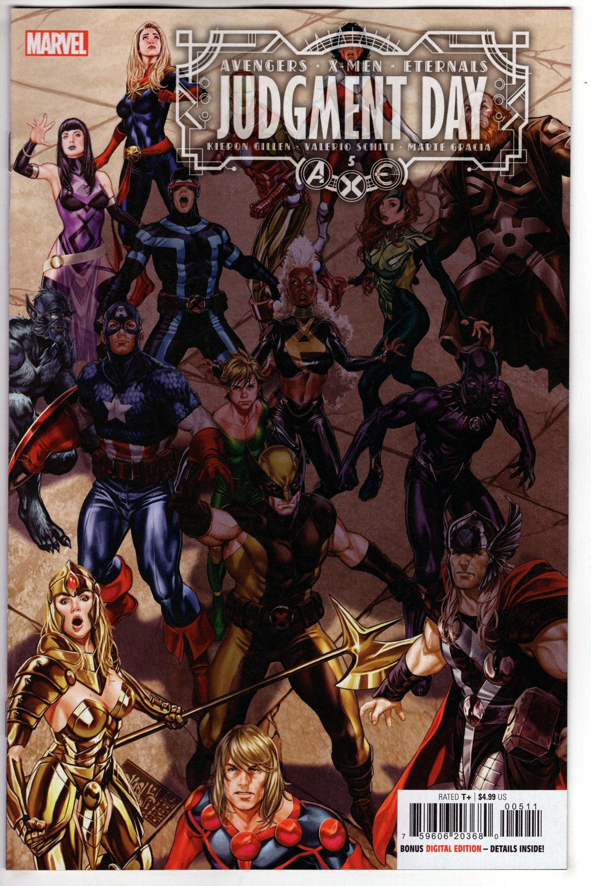 MARVEL PRH COMIC BOOK AXE JUDGMENT DAY #5 (OF 6)