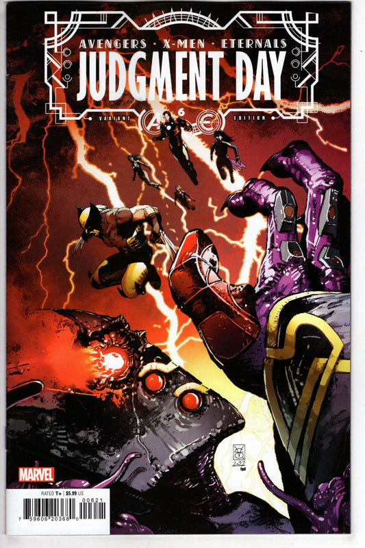 MARVEL PRH COMIC BOOK AXE JUDGMENT DAY #6 (OF 6) GIANGIORDANO VARIANT