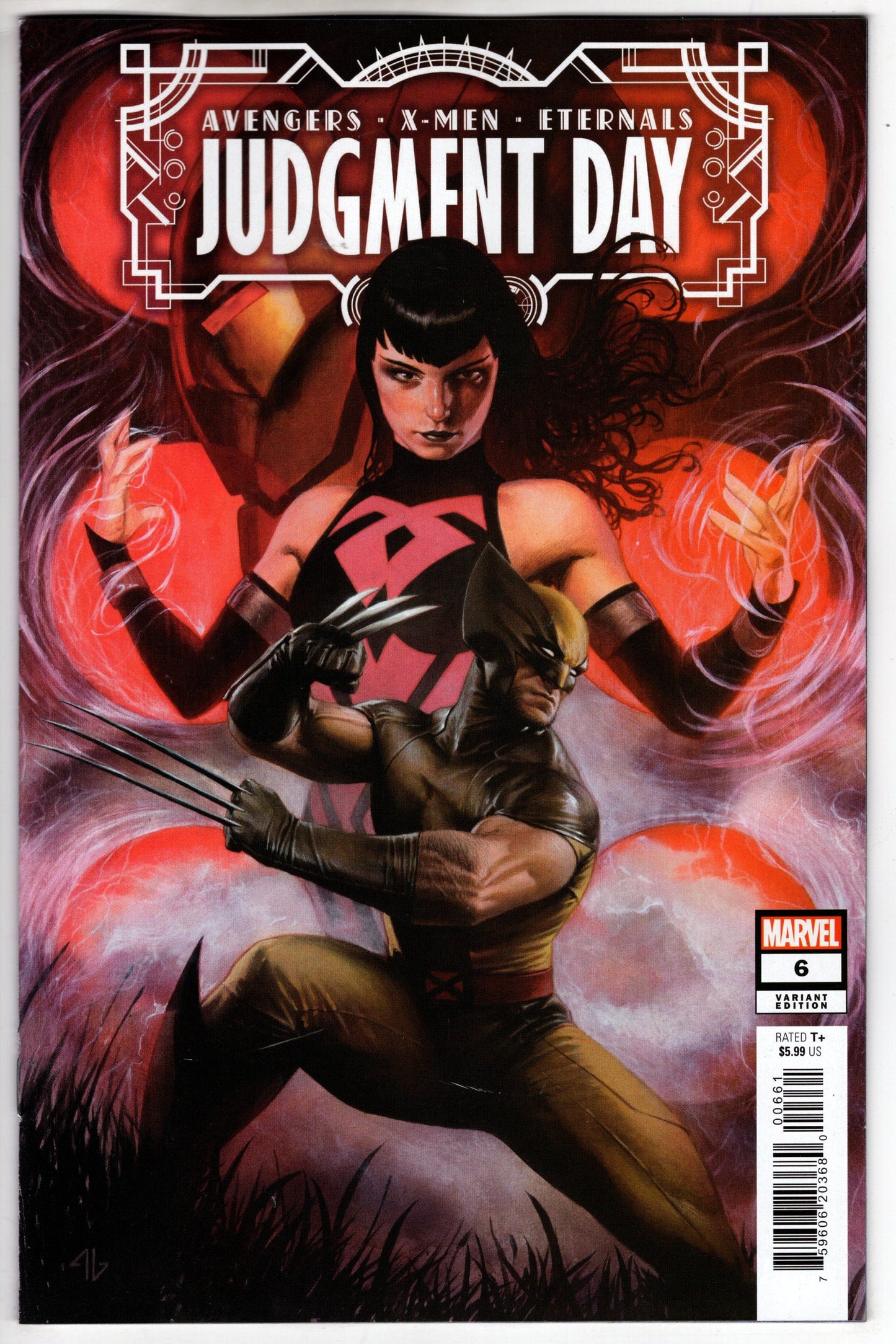 MARVEL PRH COMIC BOOK AXE JUDGMENT DAY #6 (OF 6) VARIANT