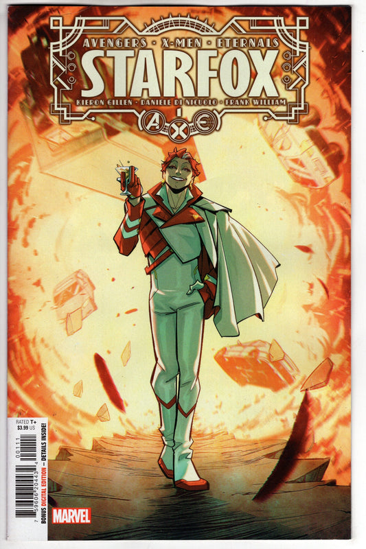 MARVEL PRH COMIC BOOK AXE STARFOX #1