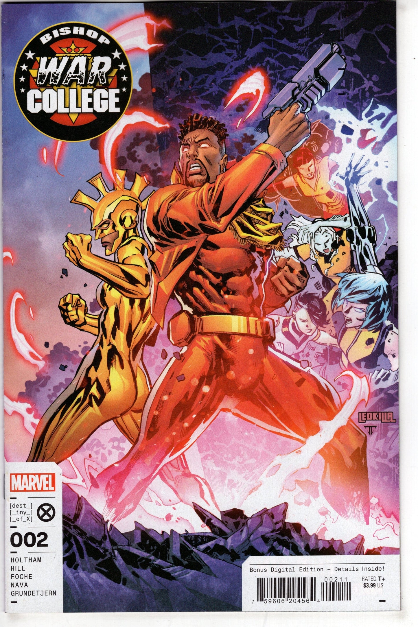 MARVEL PRH COMIC BOOK BISHOP WAR COLLEGE #2