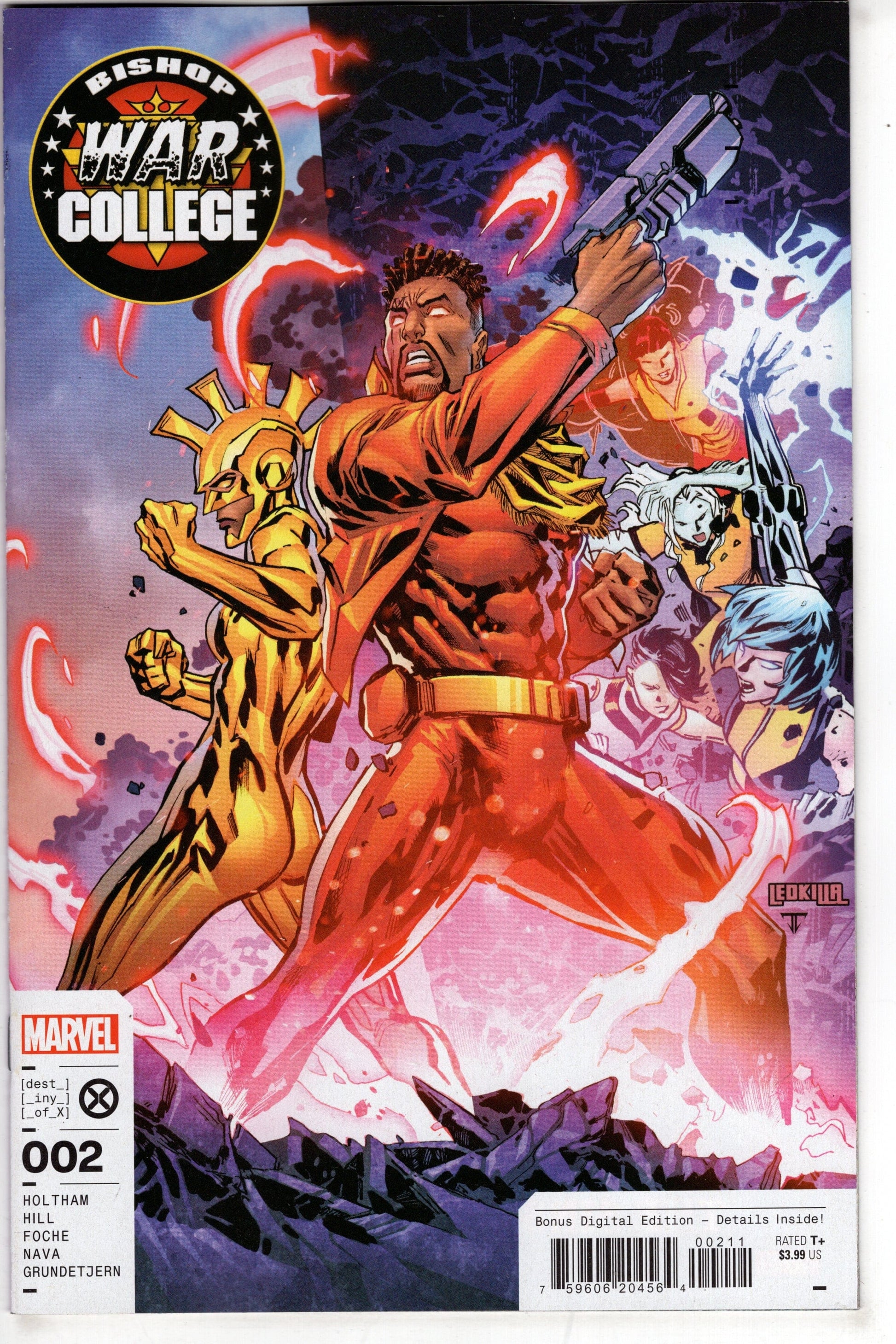 MARVEL PRH COMIC BOOK BISHOP WAR COLLEGE #2