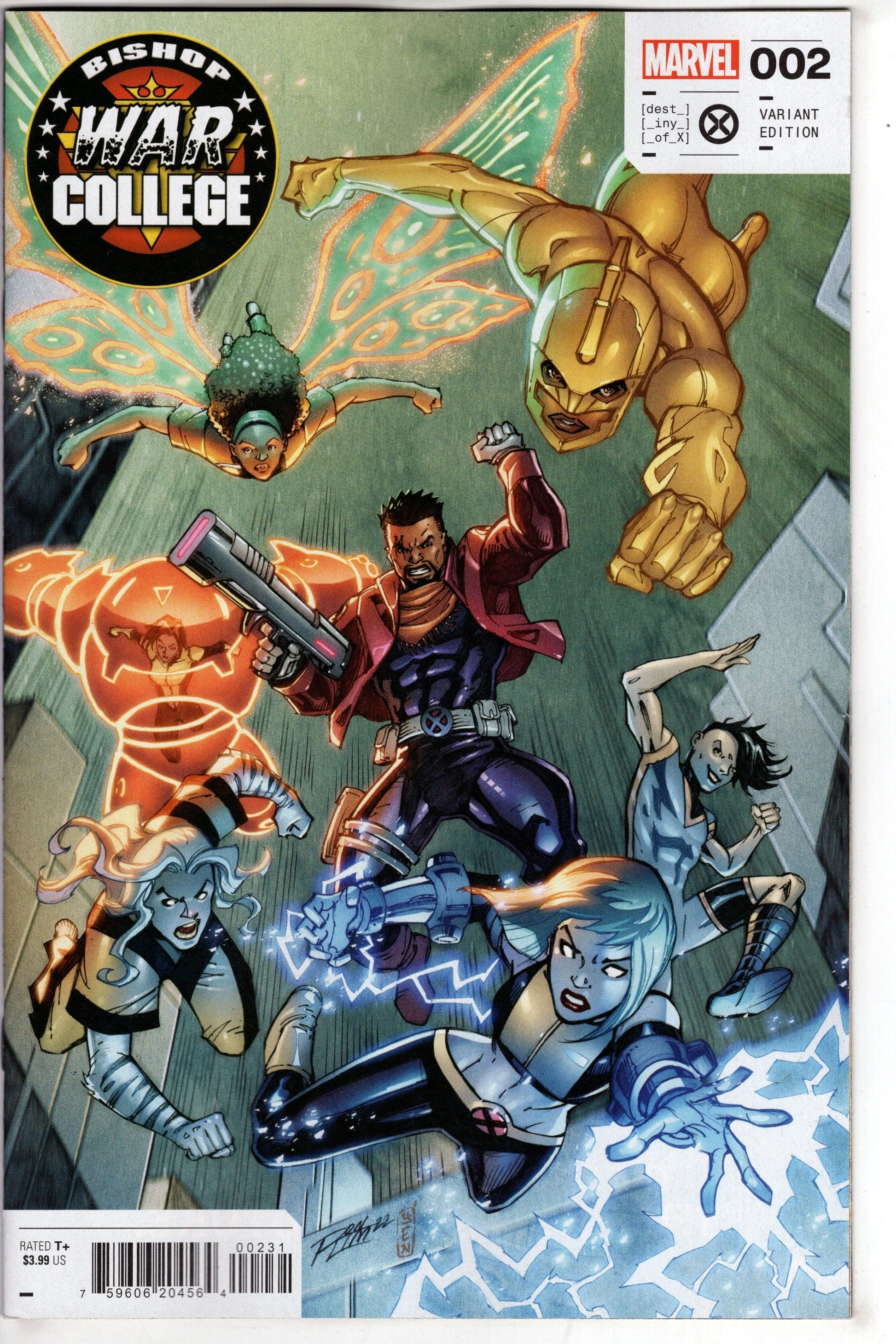 MARVEL PRH COMIC BOOK BISHOP WAR COLLEGE #2 RON LIM VAR