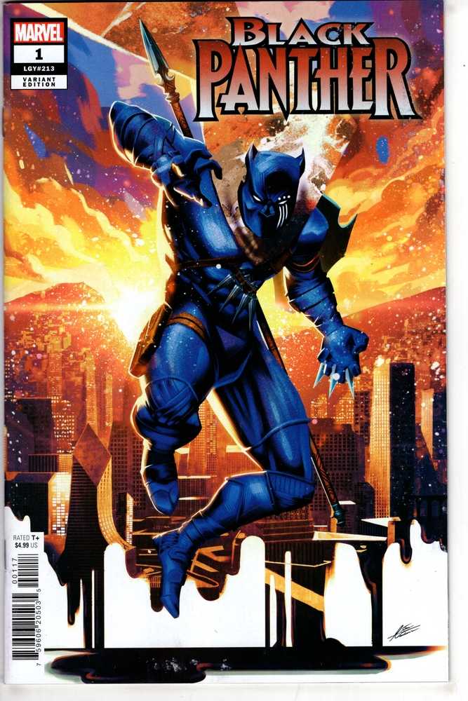 MARVEL PRH COMIC BOOK Black Panther 1 Mateus Manhanini Variant