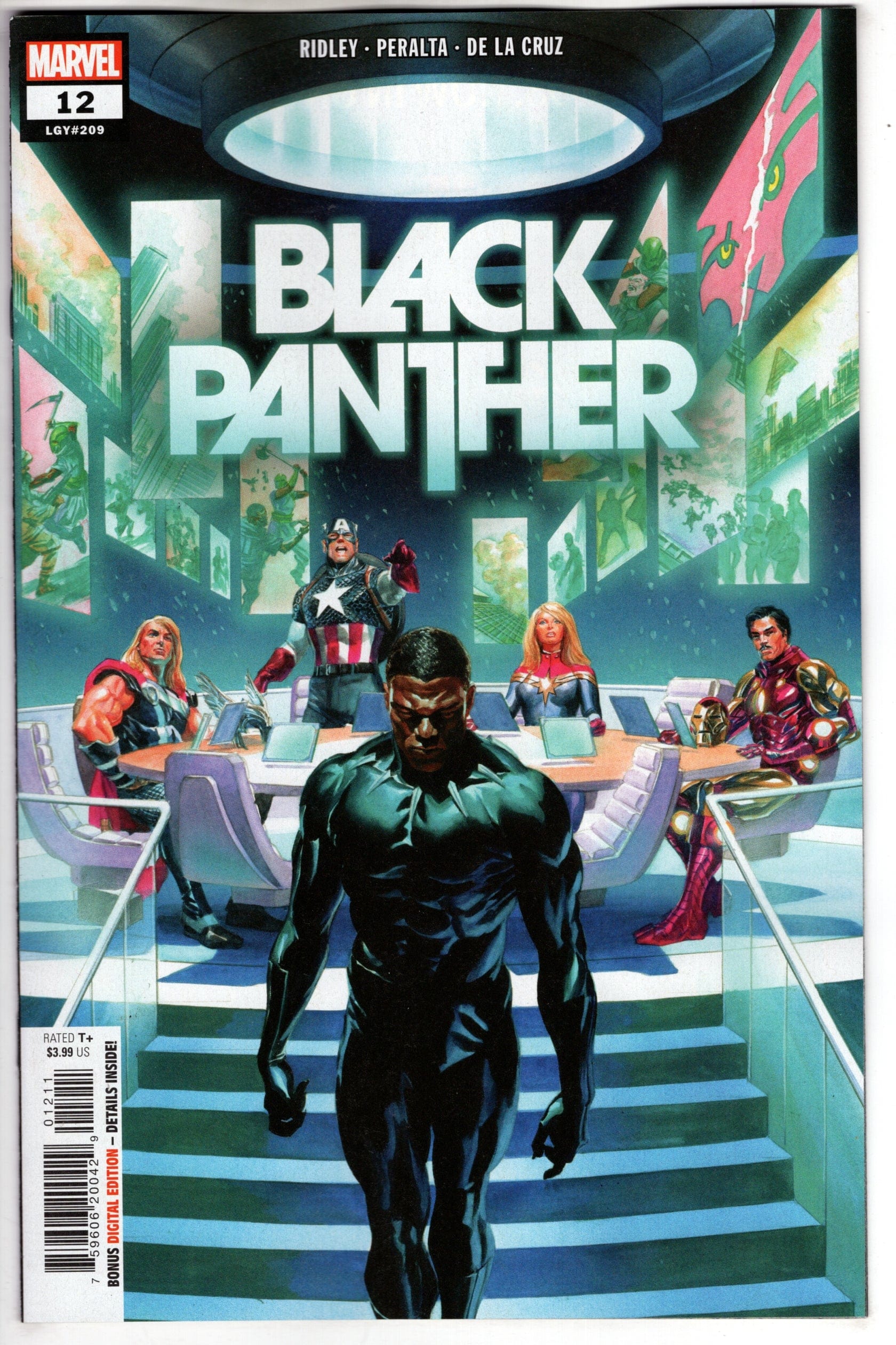 MARVEL PRH COMIC BOOK BLACK PANTHER #12