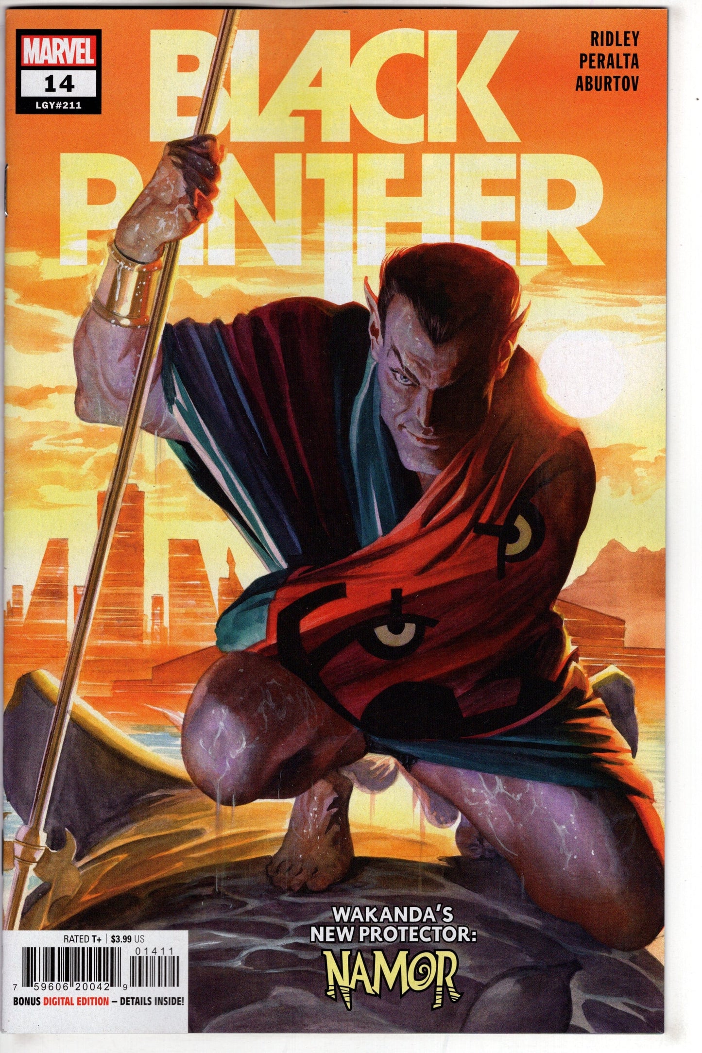MARVEL PRH COMIC BOOK BLACK PANTHER #14