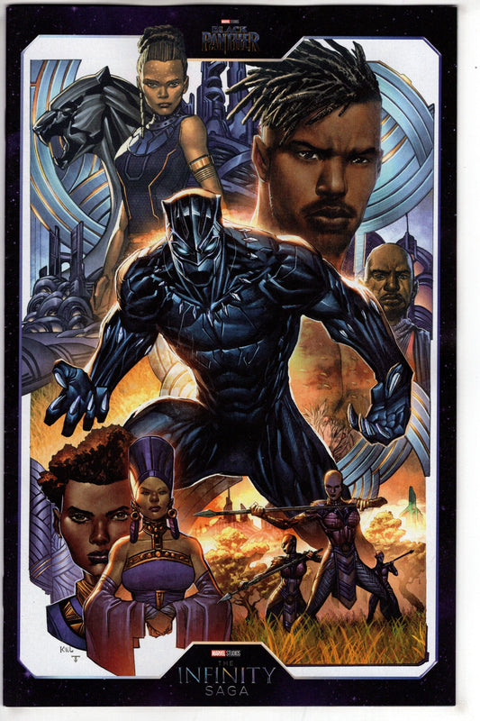 MARVEL PRH COMIC BOOK BLACK PANTHER #15 LASHLEY INFINITY SAGA PHASE 3 VAR
