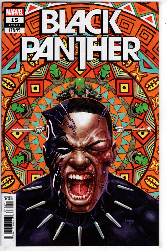 MARVEL PRH COMIC BOOK BLACK PANTHER #15 PERALTA VAR