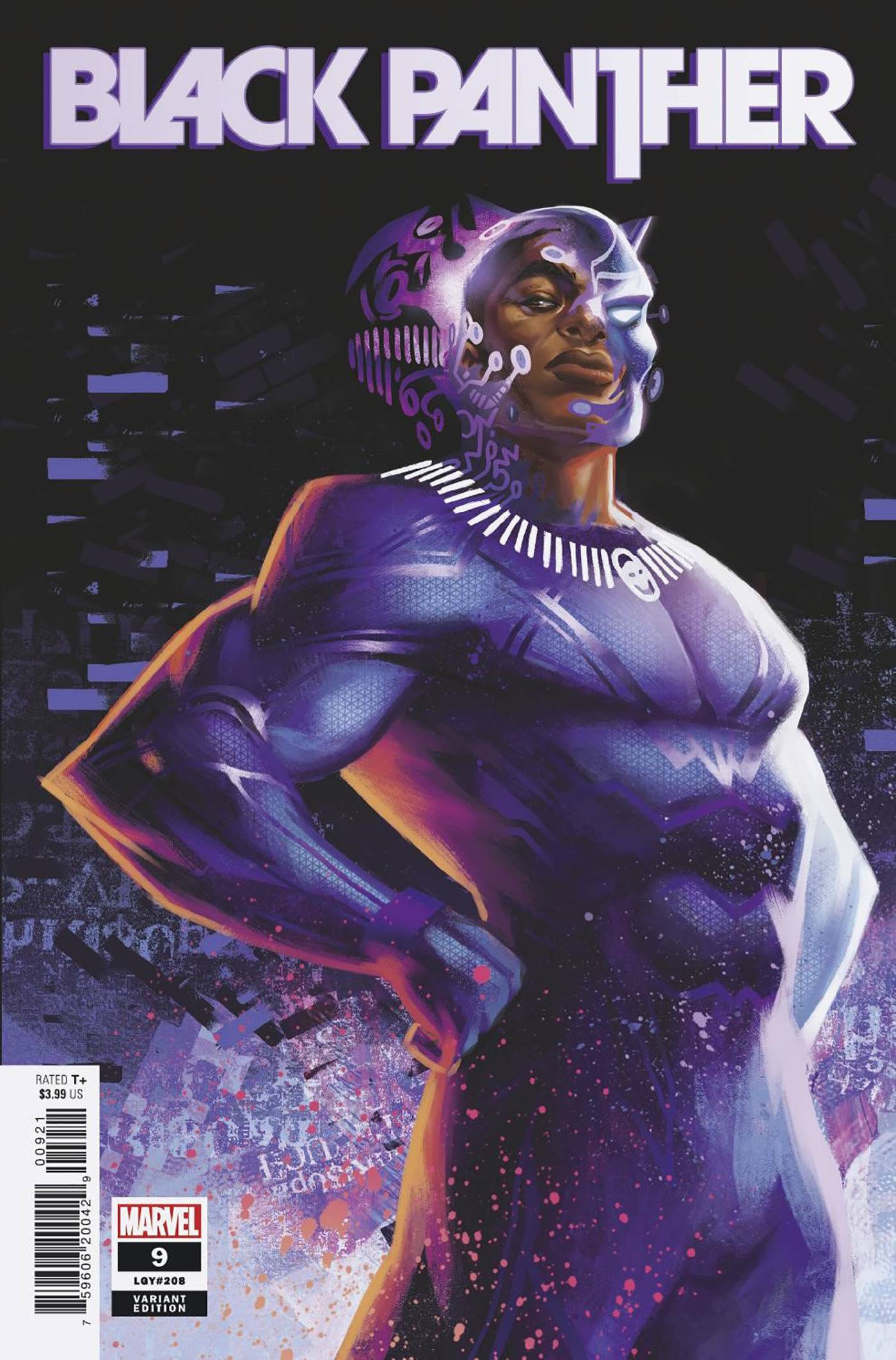 MARVEL PRH COMIC BOOK BLACK PANTHER #9 MANHANINI VARIANT (RES)
