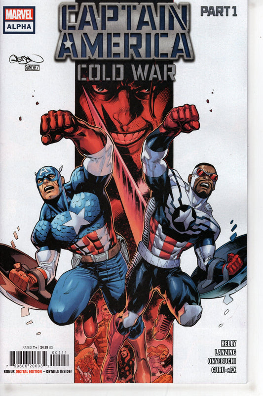 MARVEL PRH COMIC BOOK CAPTAIN AMERICA COLD WAR ALPHA #1