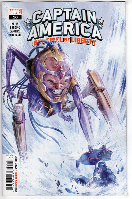 MARVEL PRH COMIC BOOK CAPTAIN AMERICA SENTINEL OF LIBERTY #10