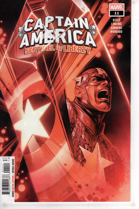 MARVEL PRH COMIC BOOK CAPTAIN AMERICA SENTINEL OF LIBERTY #11