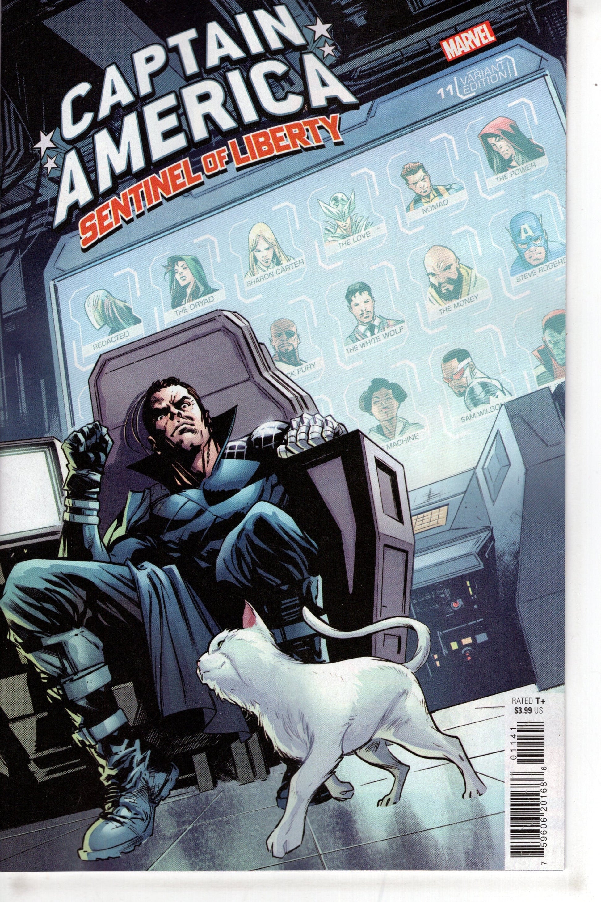 MARVEL PRH COMIC BOOK CAPTAIN AMERICA SENTINEL OF LIBERTY #11 MANNA VAR