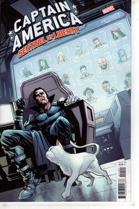MARVEL PRH COMIC BOOK CAPTAIN AMERICA SENTINEL OF LIBERTY #11 MANNA VAR