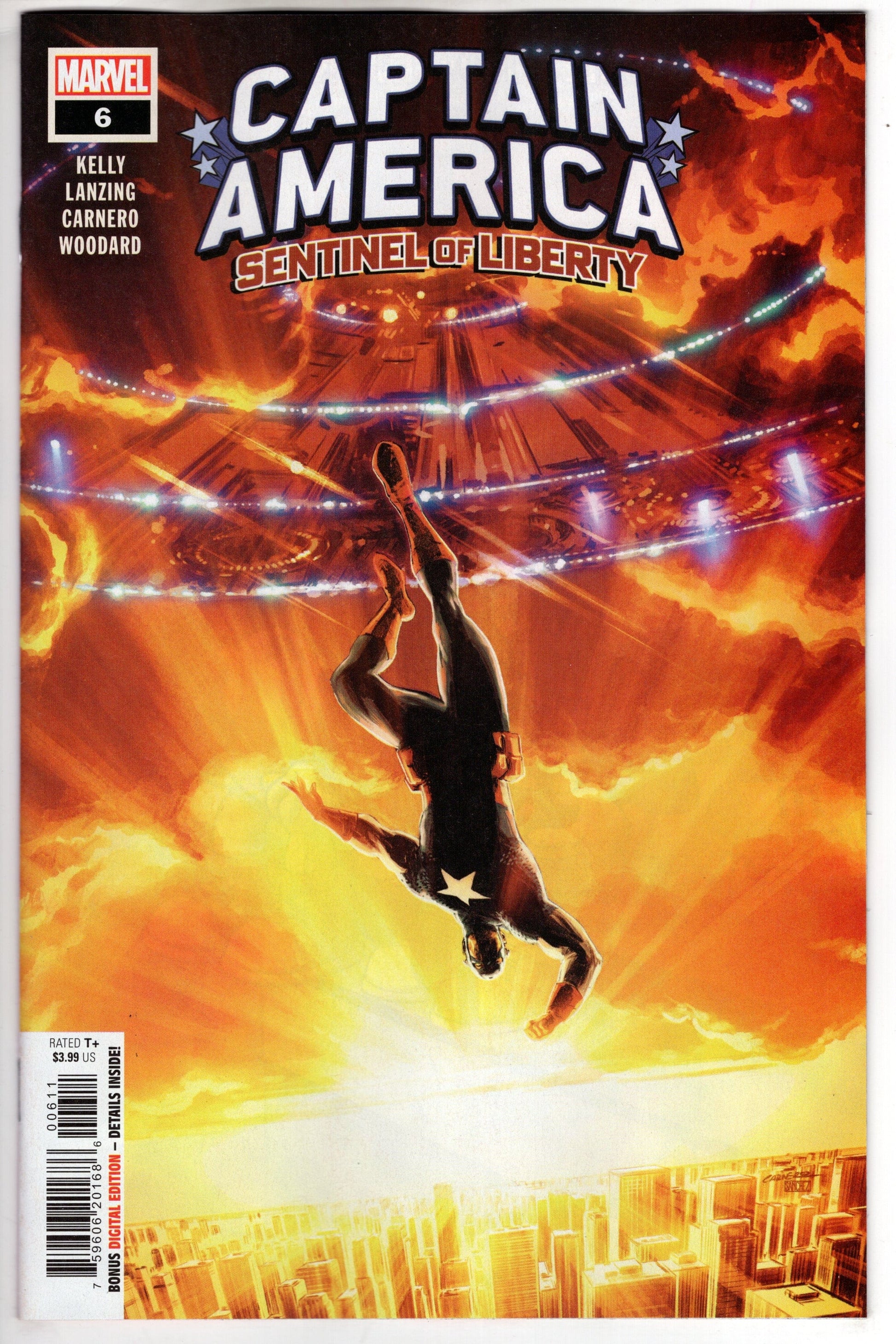 MARVEL PRH COMIC BOOK Captain America Sentinel Of Liberty #6