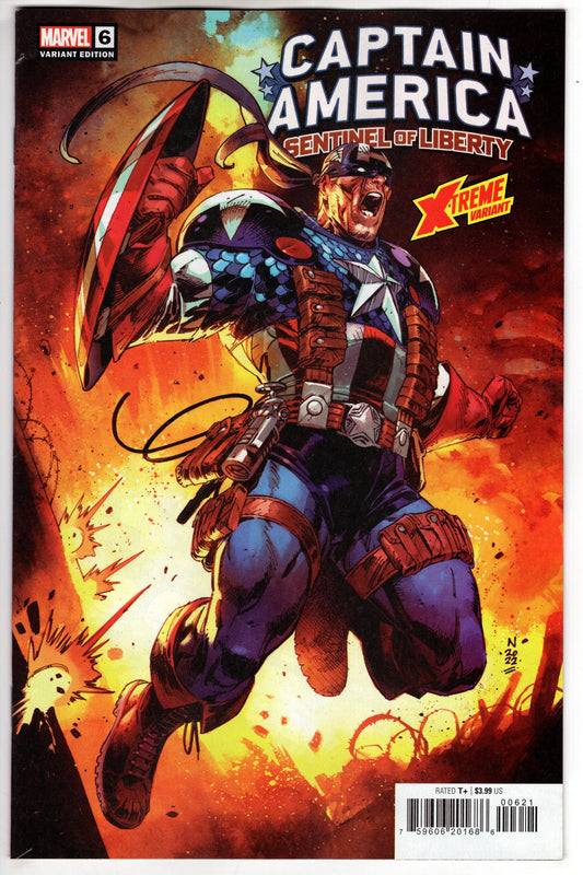 MARVEL PRH COMIC BOOK Captain America Sentinel Of Liberty #6 Klein X-Treme Marvel