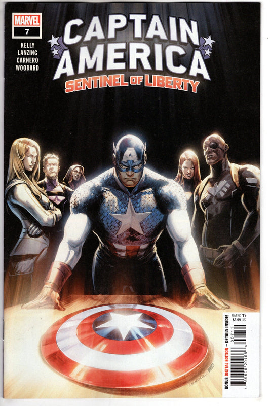 MARVEL PRH COMIC BOOK CAPTAIN AMERICA SENTINEL OF LIBERTY #7