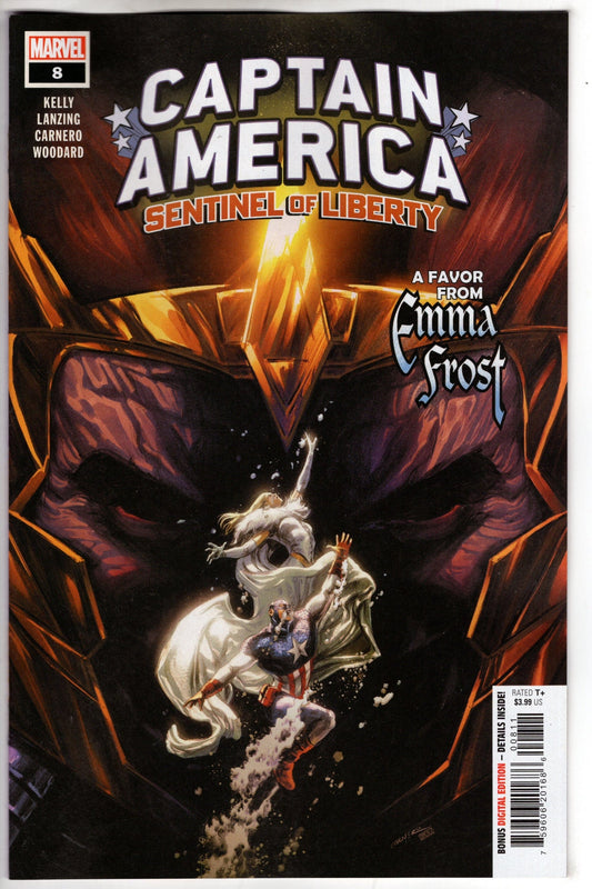 MARVEL PRH COMIC BOOK CAPTAIN AMERICA SENTINEL OF LIBERTY #8