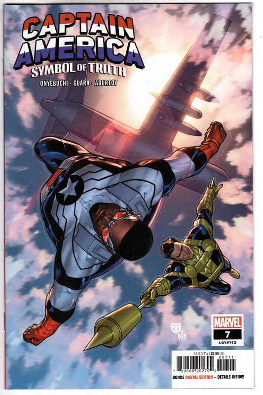 MARVEL PRH COMIC BOOK CAPTAIN AMERICA SYMBOL OF TRUTH #7