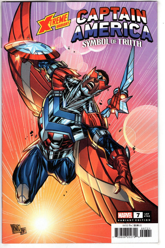 MARVEL PRH COMIC BOOK CAPTAIN AMERICA SYMBOL OF TRUTH #7 LASHLEY X-TREME MARVEL VA