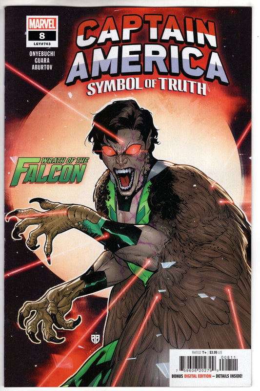 MARVEL PRH COMIC BOOK CAPTAIN AMERICA SYMBOL OF TRUTH #8
