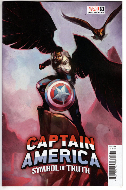 MARVEL PRH COMIC BOOK CAPTAIN AMERICA SYMBOL OF TRUTH #8 HARVEY VAR